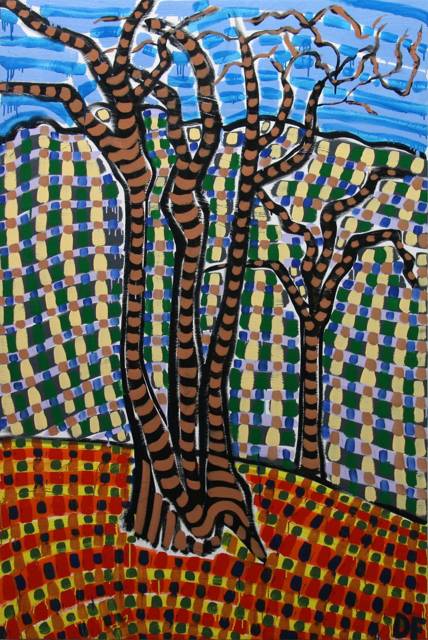 Two Trees #1, 2017